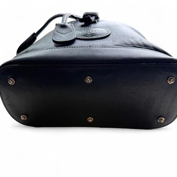 Vintage Black Leather Dooney & Bourke Backpack main image 6